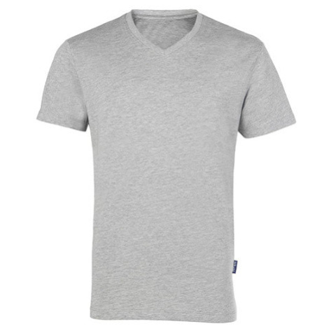 Hrm Pánské tričko z organické bavlny HRM102 Grey Melange