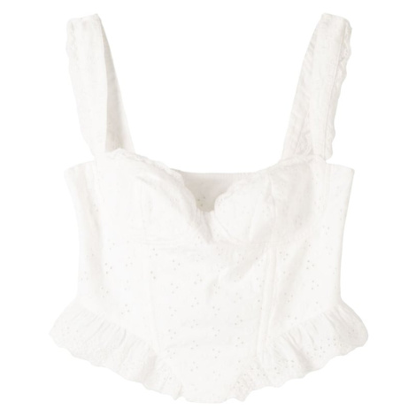 Bershka Top offwhite