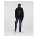 Mikina karl lagerfeld ikonik 2.0 fashion hoodie černá