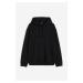 H & M - Mikina's kapucí Loose Fit - černá