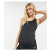Adidas Training maternity tank in black