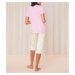 Dámské pyžamo Sets PK Capri X 01 - - bílé 003 - TRIUMPH