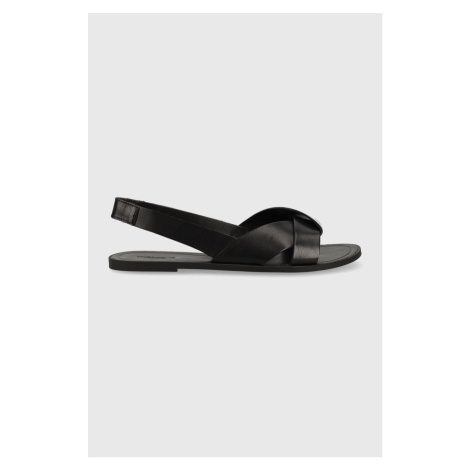 Kožené sandály Vagabond Shoemakers TIA 2.0 dámské, černá barva, 5531-001-20
