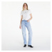 Calvin Klein Jeans High Rise Straight Jeans Denim Light