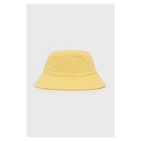 Bavlněná čepice Levi's žlutá barva Levi´s