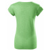 Malfini Fusion Dámské triko 164 zelený melír