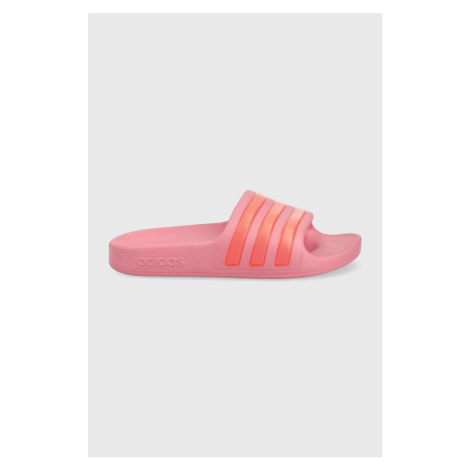 Dětské pantofle adidas Adilette GV7850 růžová barva | Modio.cz