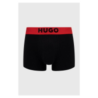 Boxerky Hugo pánské, černá barva