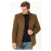 PLT8327 DEWBERRY MEN'S COAT-CAMEL