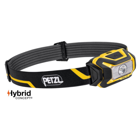 Čelovka Petzl Aria 1R black - yellow