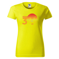 DOBRÝ TRIKO Dámské tričko s potiskem k narozeninám 30 let myslivost Barva: Citrónová