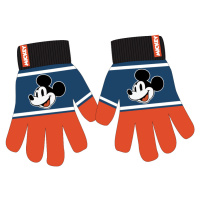 Mickey Mouse - licence Chlapecké rukavice - Mickey Mouse 5242B084, oranžová / petrol Barva: Mix 