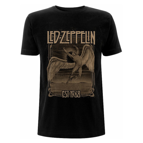 Led Zeppelin tričko, Faded Falling, pánské Probity Europe Ltd