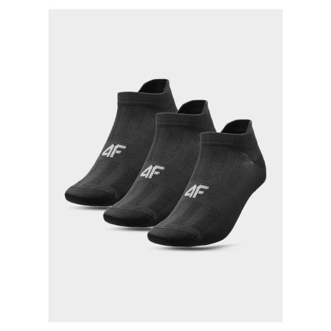 4F H4Z22-SOM003 DEEP BLACK Ponožky EU H4Z22-SOM003 DEEP BLACK