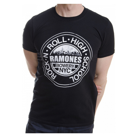 Ramones tričko, RNR Bowery, pánské RockOff