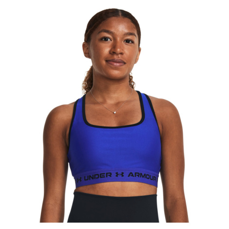 UNDER ARMOUR-UA Crossback Mid Bra-BLU Modrá