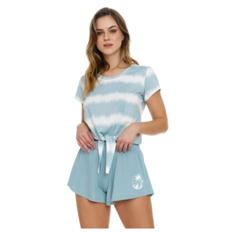 Dámské pyžamo model 18386785 Ombre modré - DN Nightwear dn-nightwear