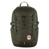 Batoh Fjallraven Skule 20 zelená barva, velký, hladký