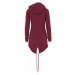 Urban Classics Ladies Sweat Parka burgundy