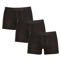 Nedeto 3PACK pánské boxerky nadrozměr černé 6XL