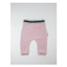 Dětské kalhoty I LOVE MILK v růžové barvě