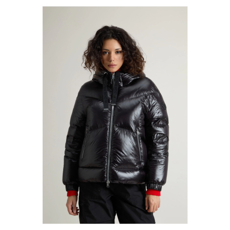 Bunda woolrich aliquippa short puffer jacket black
