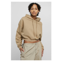 Ladies Cropped Heavy Hoody warmsand