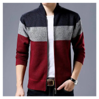 Pánský cardigan na zip