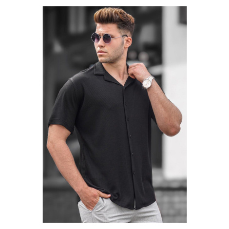 Madmext Men's Black Shirt 5500