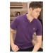 T8561 DEWBERRY MEN'S TSHIRT-LIGHT PURPLE