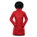 Alpine Pro Zophima Dámský softshellový kabát LCTY176 tmavě červená