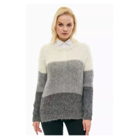 Tommy Hilfiger Sweater - ROSARIA ROUND-NK cream-grey