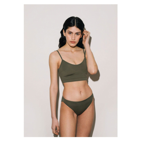 Norba Low Waist Swim Briefs Green Norba Clothing