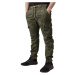 kalhoty pánské URBAN CLASSICS - Camo Cargo Jogging - olive camo - TB1611