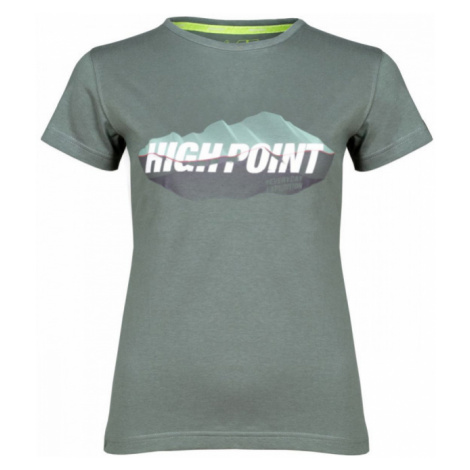 Dámské tričko High Point 2.0 Lady khaki