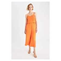 DEFACTO Crew Neck Strappy Jump Suit