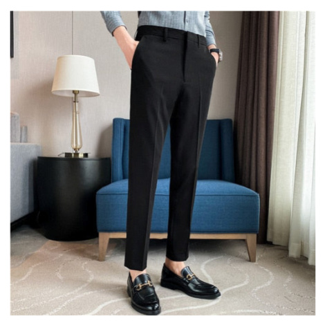 Kancelářské kalhoty na společnost s vysokým pasem JFC FASHION