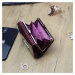 Dámská kožená malá peněženka Gregorio Glassidy, růžová