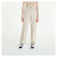 Sixth June Wide Leg Cargo Pants Cream