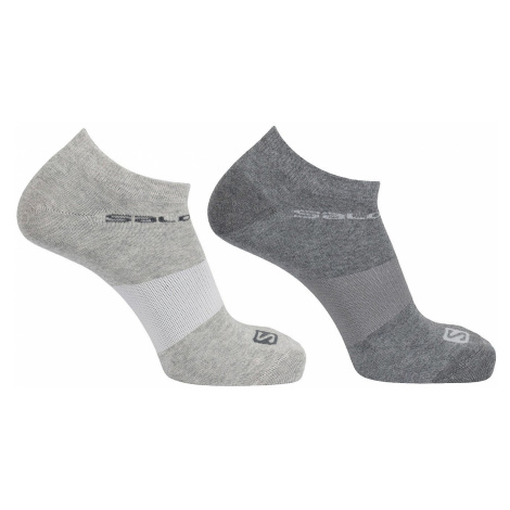 Ponožky Salomon Festival 2-PACK LC1335800 - šedá
