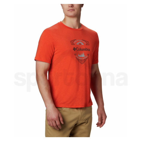 Tričko Columbia Nelson Point™ Graphic Tee M - oranžová