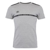 Umbro TAPED TECH TEE Pánské triko, šedá, velikost