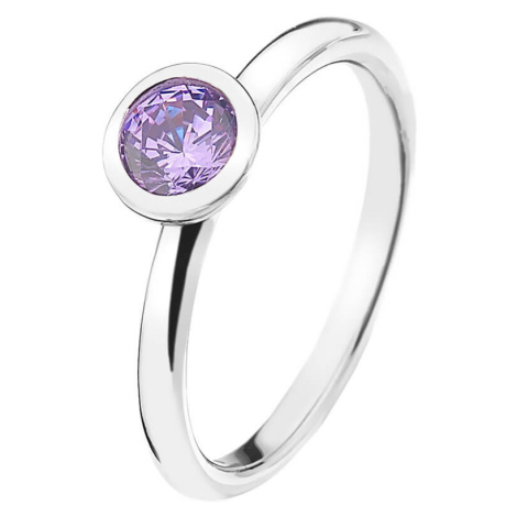 Hot Diamonds Stříbrný prsten Emozioni Scintilla Lavender Calmness ER020