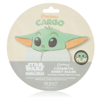 Mad Beauty Star Wars Grogu plátýnková maska se zjemňujícím účinkem 25 ml