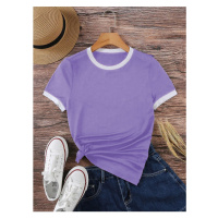 Know Unisex Lilac Combed Cotton Interlock T-Shirt