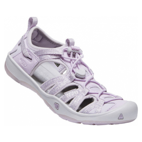 KEEN Dívčí sandály MOXIE SANDAL YOUTH 10011676KEN01 lavender fog/metallic