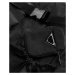 Krátká černá dámská bunda s páskem (AG3-03)