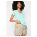 BONPRIX těhotenské lněné šortky Barva: Béžová, Mezinárodní