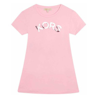 Dívčí šaty Michael Kors růžová barva, mini