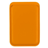 AlzaGuard PU Leather Card Wallet Compatible with Magsafe žlutá